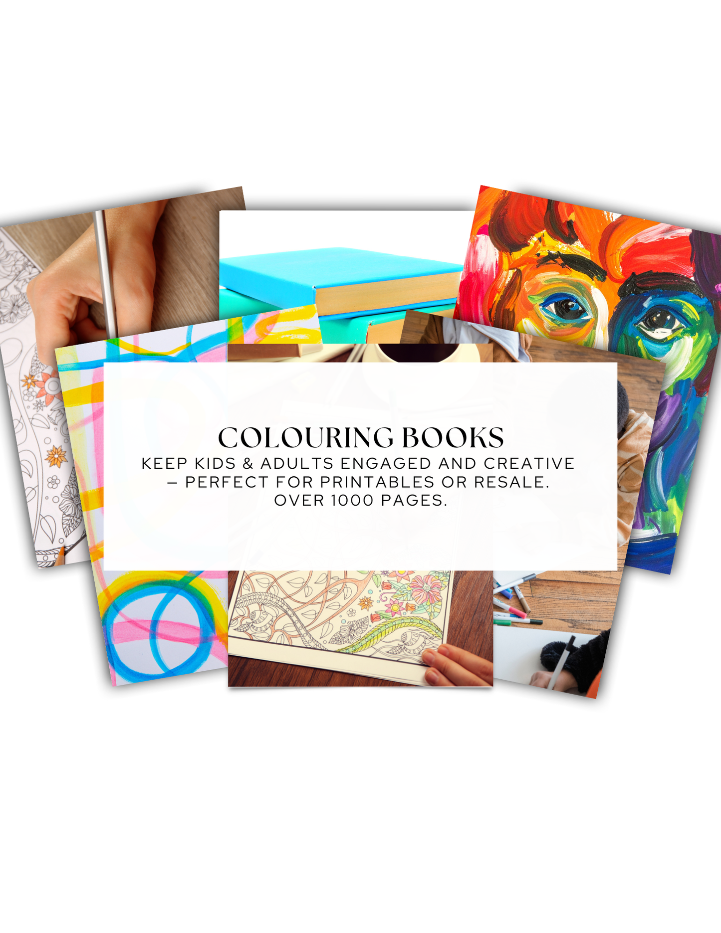 Colouring Pages & Books Collection